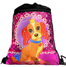 Сумка для змінного взуття Собачка в короні 1-7840