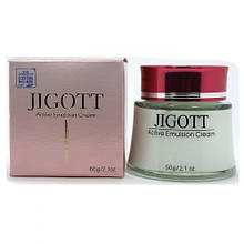 Крем для обличчя подвійної дії  Jigott Active Emulsion Cream, 50 ml