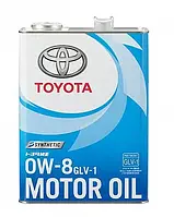 Моторное масло Toyota Motor Oil 0W-8 4 л (0888012905)