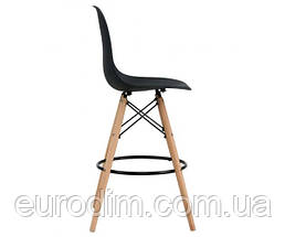 Стілець Тауер Вуд барний високий чорний, фото 3
