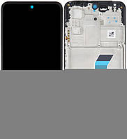 Дисплей модуль тачскрин Xiaomi Poco X5 5G/Redmi Note 12 5G черный Amoled оригинал в рамке