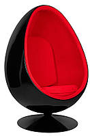 Кресло яйцо Ovalia Egg Style Chair черный корпус