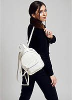 Рюкзак женский Talari белый, Молодежный рюкзак, Компактный рюкзак для девушек BRM