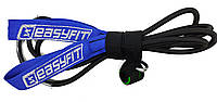 Резиновая петля-эспандер лыжника, боксера, пловца EasyFit d-10 мм l-3м, синий