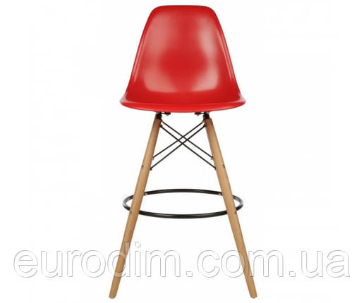 Стілець Тауер Вуд барний високий червоний, фото 2
