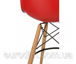 Стілець Тауер Вуд барний високий червоний, фото 3