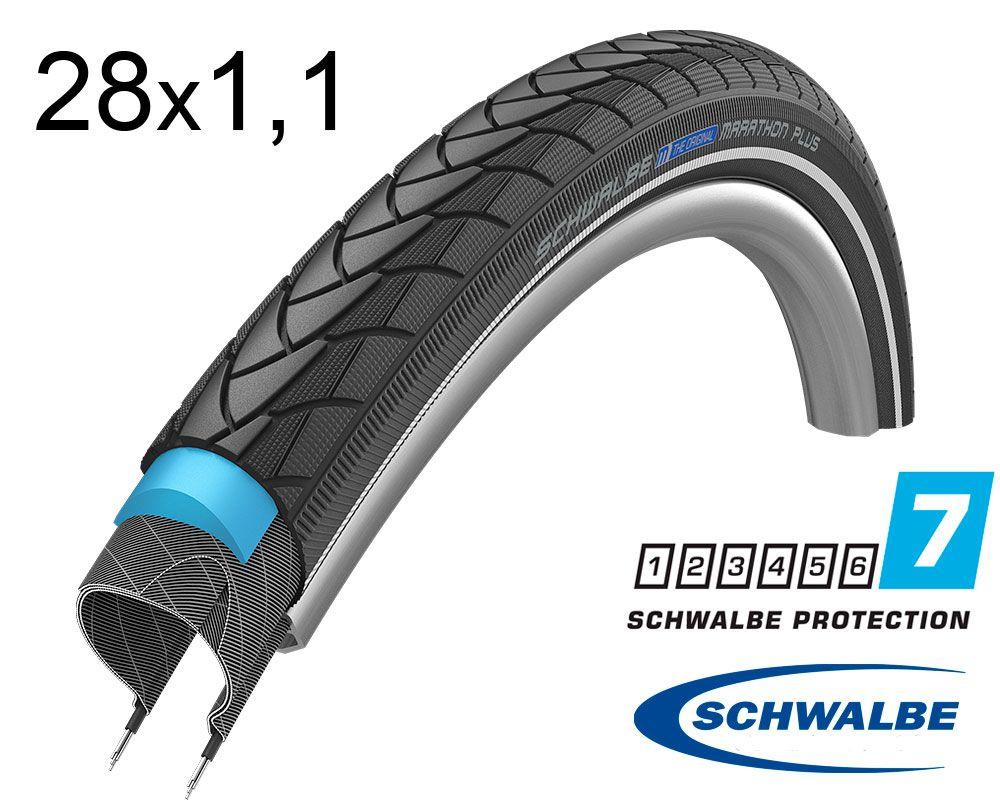 Покришка 28x1.10 700x28C (28-622) Schwalbe MARATHON PLUS SmartGuard, TwinSkin B/B+RT HS440 EC 67EPI