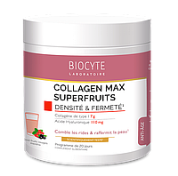 Диетическая добавка для разглаживания морщин Biocyte Collagen Max Superfruits || Биодобавки