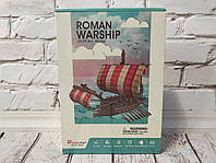 3D пазл CubicFun Корабль Roman Warship T4032h ls