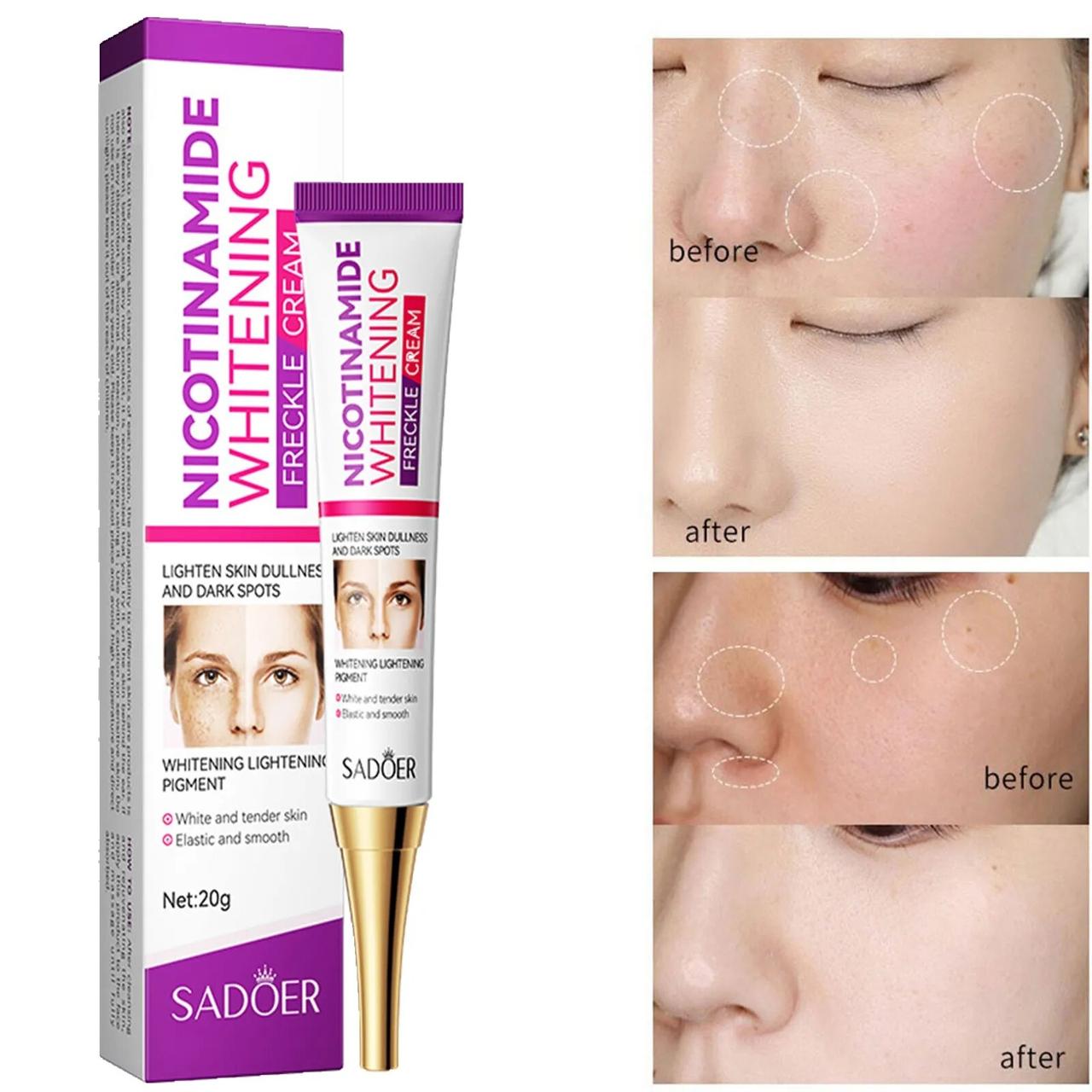 Крем для глаз Sadoer Niacinamide Whitening Cream 20g