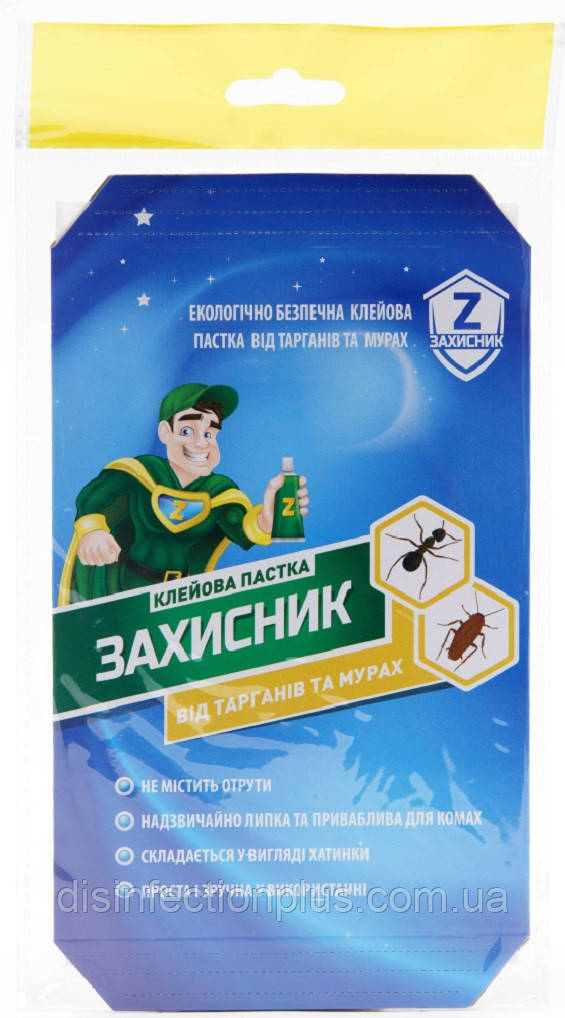 Клейова пастка Захисник з від тарганів та мурах