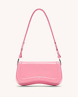 Женская стильная сумка Дживи Пей розовая JW PEI Pink оригинал