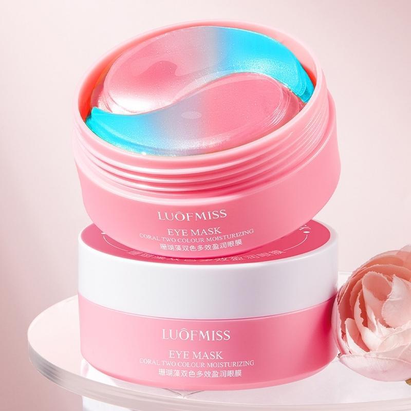 Двоколірні гідрогелеві патчі Luofmiss Coral Two Colour з кораловим комплексом