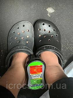 Crocs Shine original губка поліроль для догляду за взуттям крокс оригінал
