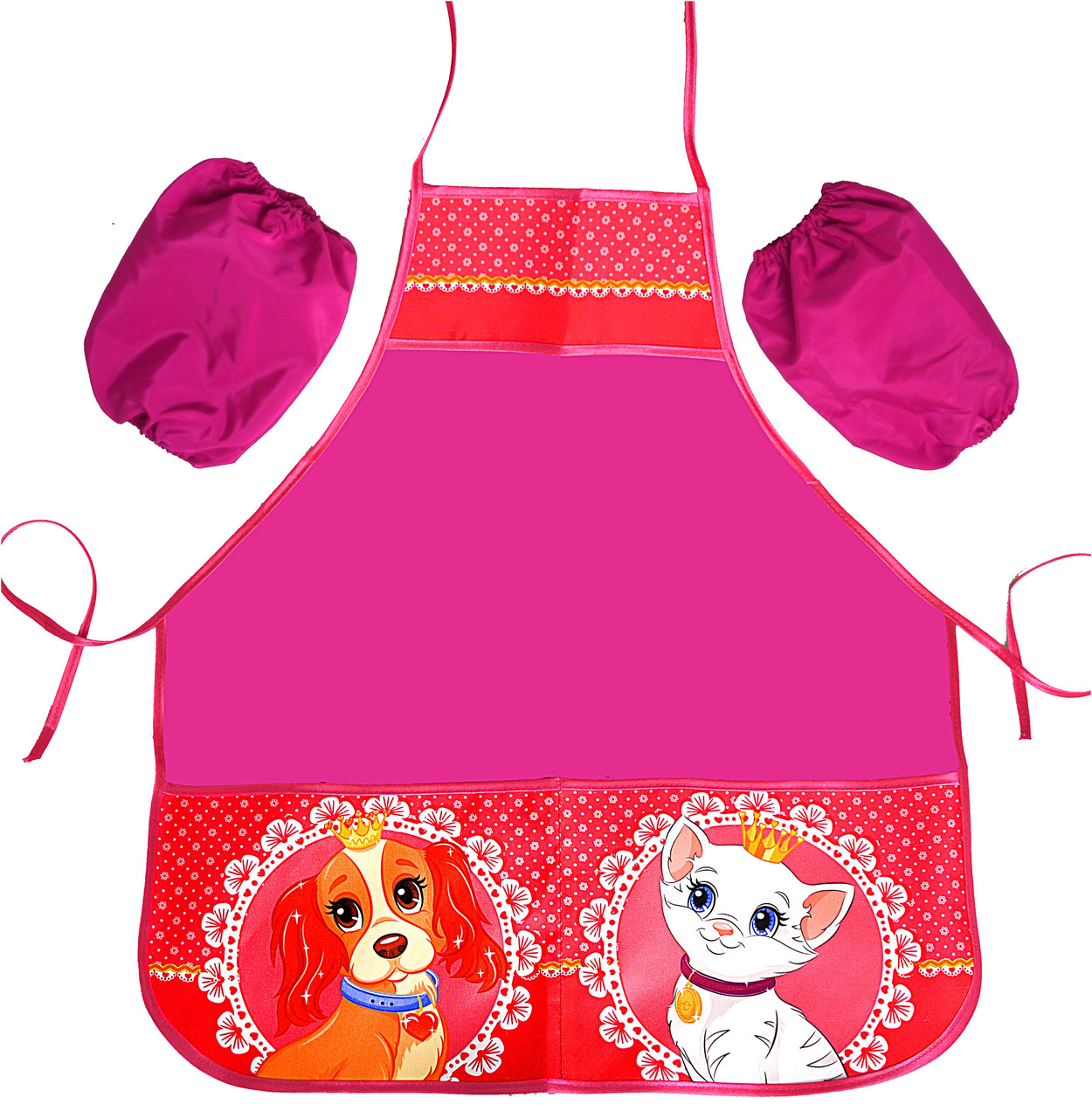 Фартушок шкільний для дівчаток Королівські вихованці 78335-1