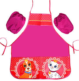 Фартушок шкільний для дівчаток Королівські вихованці 78335-1