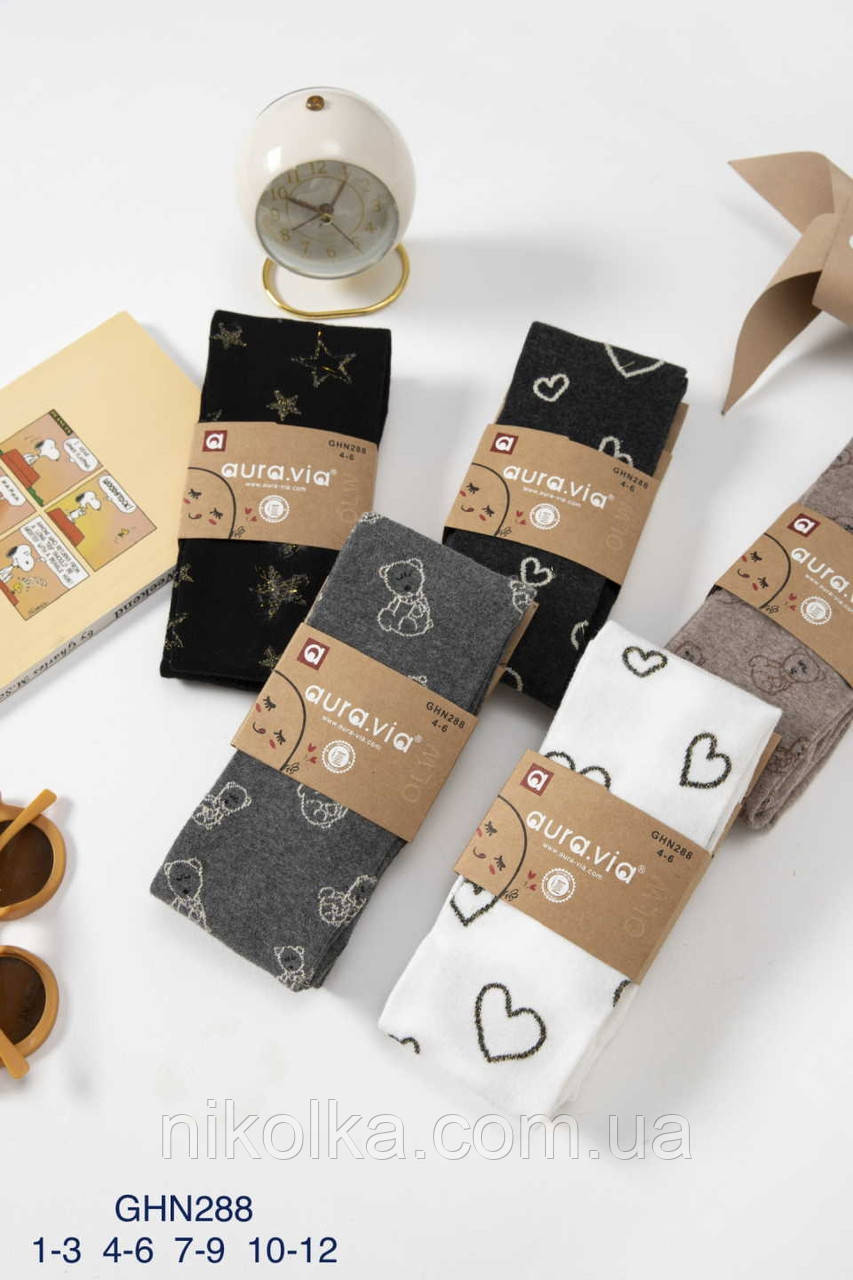 Дитячі колготки для дівчат оптом, Avra.via, 1/3-10/12 років, арт. GHN288, фото 1