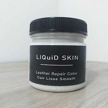 Рідка шкіра для реставрації шкіряних виробів LIQuiD SKIN 160 гр Білий (X-11)