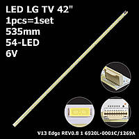 LED подсветка LG TV 42" 42LA662, 42LA643V, 42LA644, 42LA741, 42LN655, 42LA667, 42LA660V, 42LA680V, 42LA69 1шт.