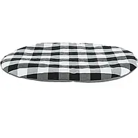 Лежак-матрас Trixie Scoopy для собак, чорний, сіро-білий, 44×31 см