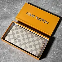 Женский стильный кошелек Луи Виттон бежевый Louis Vuitton Beige