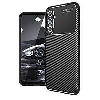 Чохол Fiji Ultimate Carbon для Samsung Galaxy M34 5G (M346) противоударный бампер чорний