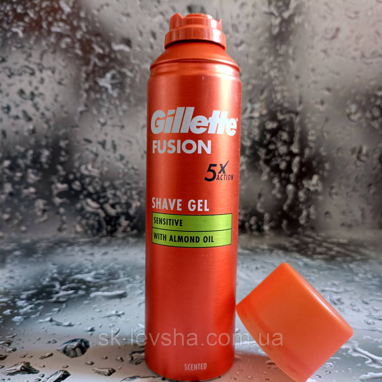 Гель для гоління Gillette Fusion Sensitive 200 мл.