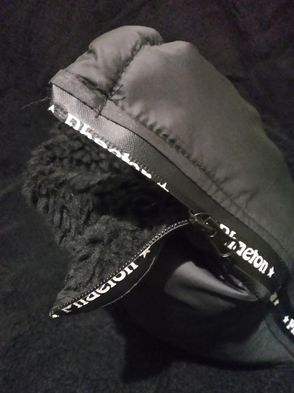 Теплый универсальный чехол для гипса, шины на ноге, непромокаемая плащевка (черный) - фото 8 - id-p2014263396