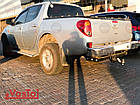 Фаркоп американська вставка - Mitsubishi L200 (хромований бампер) (2006-2015) Мітсубісі Л-200, фото 3