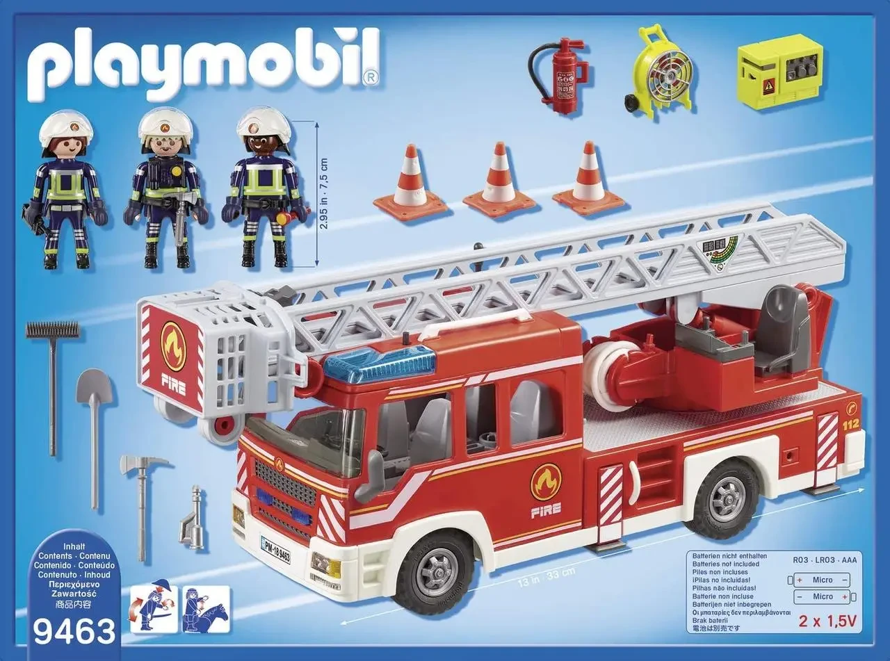 Playmobil ladder store unit