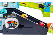 Дитячий автотрек паркування автотренажер T 103-55 Y пісні звукові ефекти автоматичний ліфт, фото 9