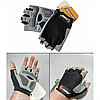 Велосипедні рукавички безпалі Baisk BSK-606 Riding Glove black-gray Розмір L, фото 3