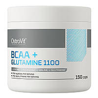 Аминокислота BCAA OstroVit BCAA + Glutamine, 150 капсул