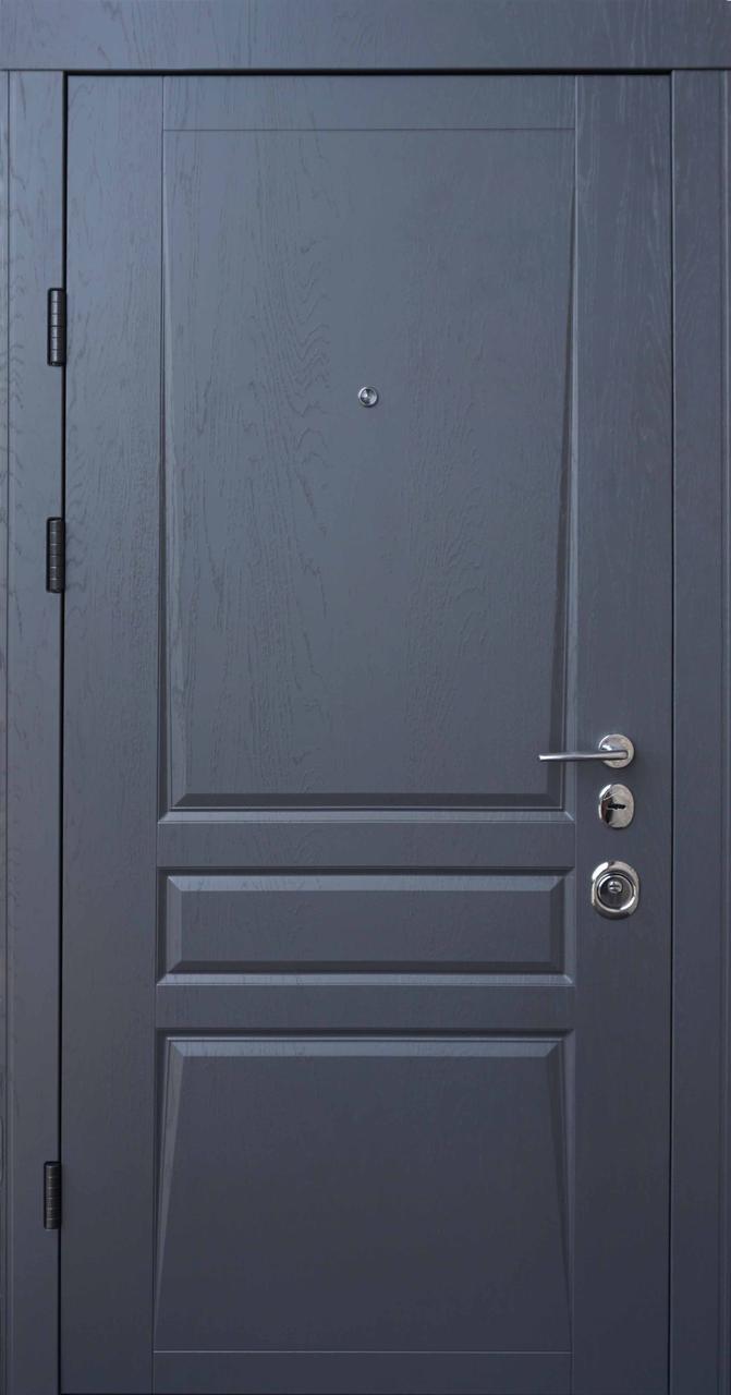 Вхідні двері Qdoors Авангард Трино дуб графіт/біл супермат короб 2 кольори