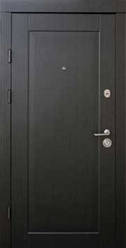 Вхідні двері Qdoors Преміум Прованс венге темн/біл супермат (короб 2 кольори)