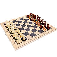 Шахматы деревянные 3в1 (шашки, нарды) YT29A