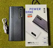 Power Bank Мобільна зарядка зовнішній акумулятор UN-3104 50000mAh (6k).Хіт