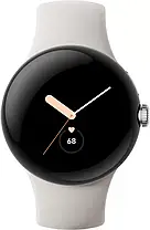 Смарт-годинник Google Pixel Watch Polished Silver/Chalk Band, фото 2