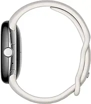 Смарт-годинник Google Pixel Watch Polished Silver/Chalk Band, фото 3
