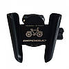 Велотримач під телефон BENGGUO BG-098 ALUMINUM велосипедний тримач Чорний, фото 2
