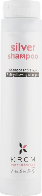 Шампунь проти жовтизни KROM SILVER 250 мл (Оригінал)