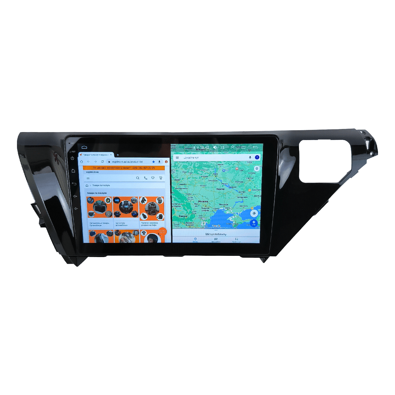 Штатна Магнітола Toyota Camry 70 2017-2020 на Android Модель XYAuto-5760-8octa-4G-DSP-CarPlay