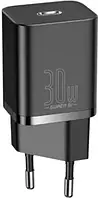 Сетевое зарядное утройство Baseus 30W Super Si PD (CCSUP-J01) чорний