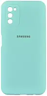 Чехол-накладка Zebro Original Full Soft Case для Samsung A03S (A037) 2021 (Mint)