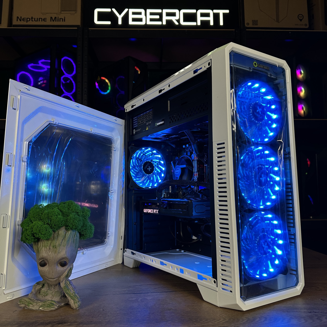 Вогненний FPS! Intel Core i3-10100F + RTX 3060 | Магазин Гарантія 2 Роки! Ігровий Компютер ПК від CyberCat