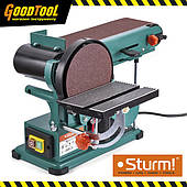 Дисково-стрічковий шліфувальний станок Sturm BG6055DB