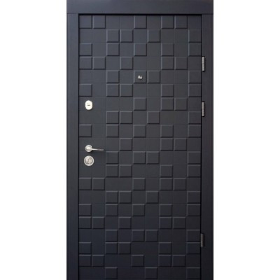 Вхідні двері Qdoors Ультра Онтаріо софт чорний