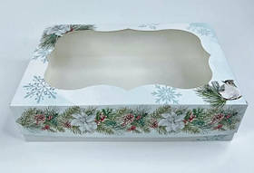 Коробка Новорічний подарунок 15 х 23 х 6 см