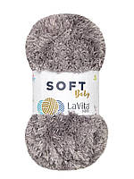 LaVita BABY SOFT (Бейби Софт) № 6001 норка (Пряжа, нитки для вязания)