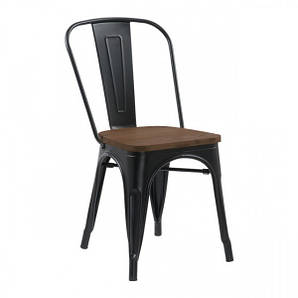 Стілець напівбарний Толікс Вуд SDM Чорний +бук